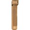 Ekena Millwork Traditional Craftsman Rough Sawn Bracket w/ Offset Brace, Western Red Cedar, 6"W x 30"D x 30"H BKT0604X30X30TRA04RWR - alternate 4